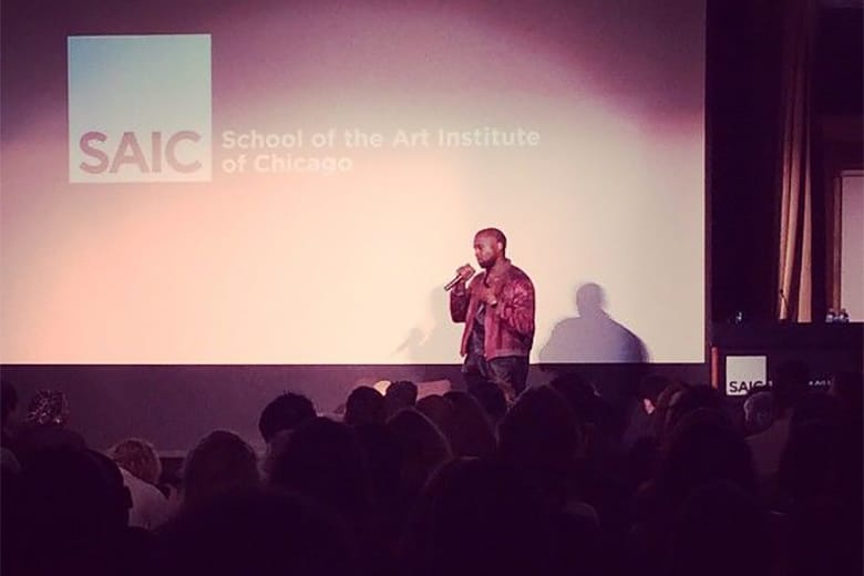 Listen to Yesterday's Kanye West Lecture at SAIC