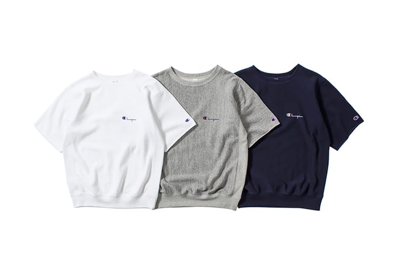 nanamica x Champion Japan 2015 Summer H/S Sweatshirts