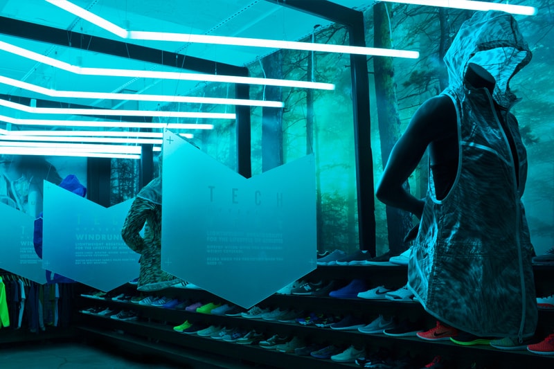 Nike Tech Pack Hyperfuse Windrunner Installation @ Blends, Beverly Hills
