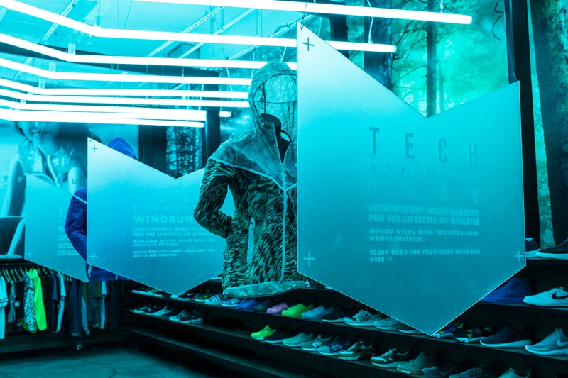 Nike Tech Pack Hyperfuse Windrunner Installation @ Blends, Beverly Hills