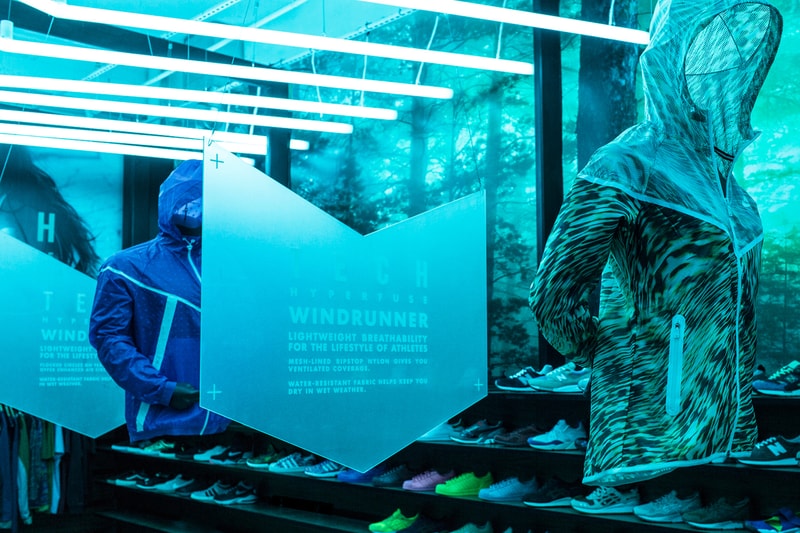 Nike Tech Pack Hyperfuse Windrunner Installation @ Blends, Beverly Hills