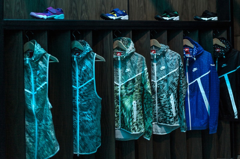 Nike Tech Pack Hyperfuse Windrunner Installation @ Blends, Beverly Hills