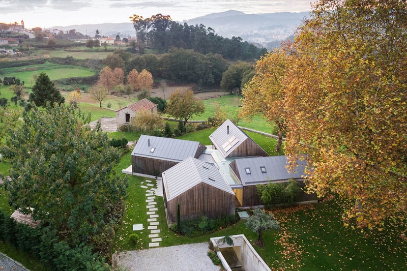 PROD Architecture Combines Four Gabled Houses to Create Portuguese Holiday Home