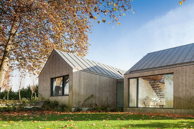 PROD Architecture Combines Four Gabled Houses to Create Portuguese Holiday Home