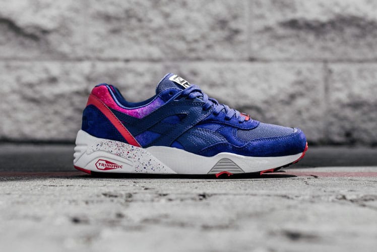 puma r698 bleu marine