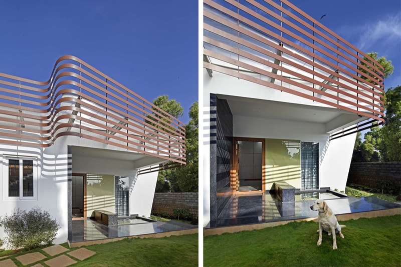 The Courtyard House by Purple Ink Studio