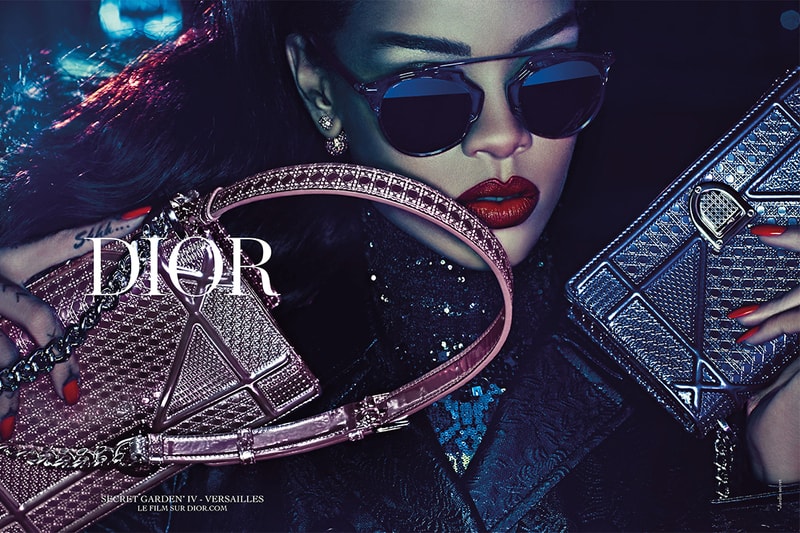Rihanna Stars in Dior's "Secret Garden IV" Campaign by Steven Klein