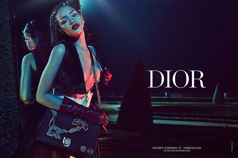 Rihanna Stars in Dior's "Secret Garden IV" Campaign by Steven Klein