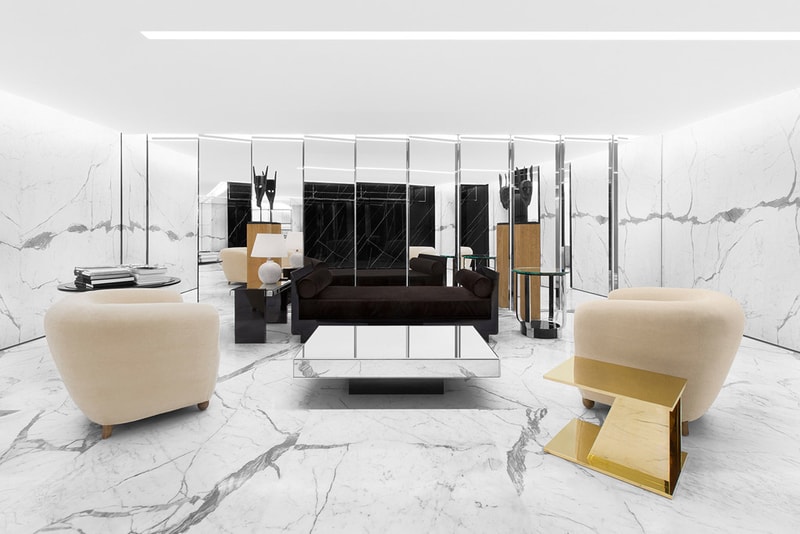 Saint Laurent Reopens Its Faubourg Saint-Honoré Flagship