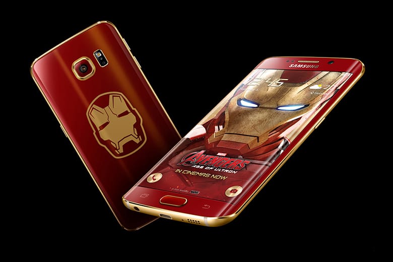 Samsung Unveils the Iron Man-Themed Galaxy S6 Edge