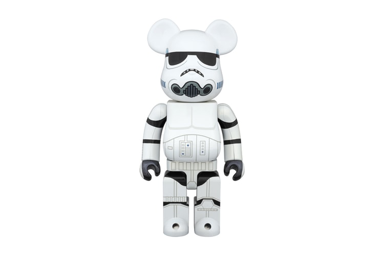 'Star Wars' x Medicom Toy 400% & 100% Stormtrooper "Chrome" Bearbricks