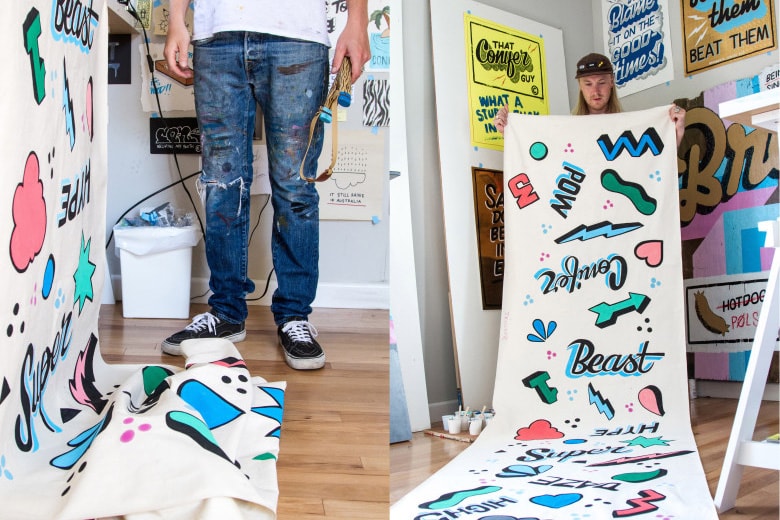 The Making of the Ornamental Conifer x Levi's Eureka Lab 2015 Capsule