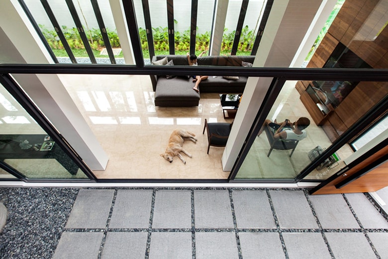 Aamer Architects Design Beautiful Semi-Detached Home in Singapore
