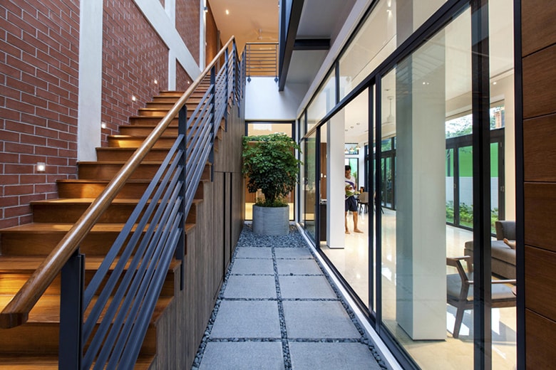 Aamer Architects Design Beautiful Semi-Detached Home in Singapore