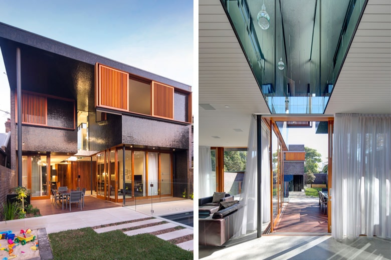 Beautiful Home in Sydney Australia Uses Mirrored Interior to Enhance Space