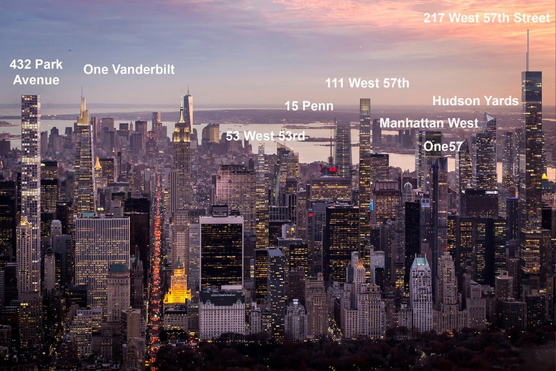 Manhattan (New York) Architecture Skyline by 2030