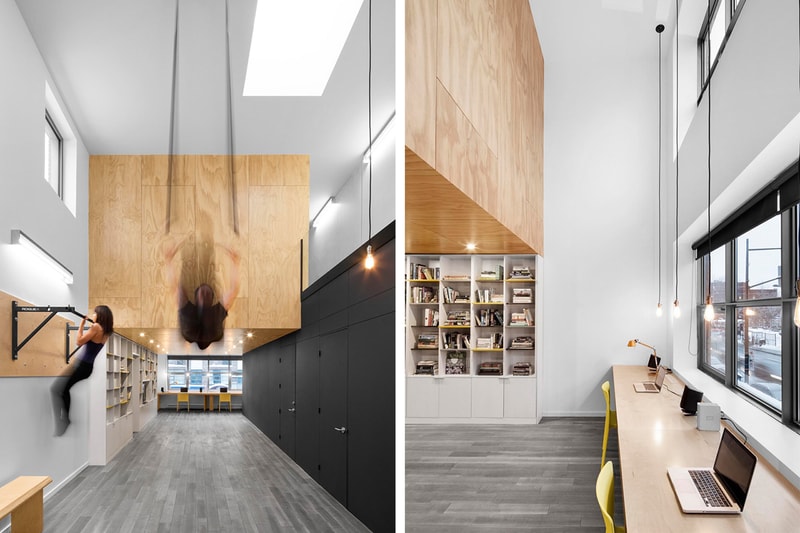 This Montreal Home Seamlessly Incorporates a Gym
