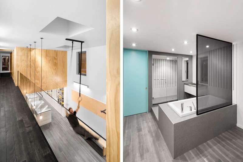 This Montreal Home Seamlessly Incorporates a Gym