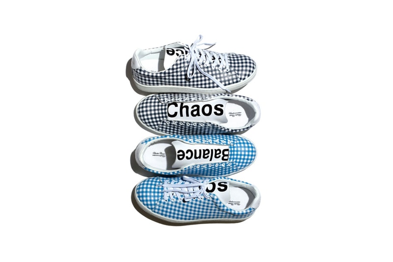 UNDERCOVER 2015 Spring/Summer Checkerboard "Chaos/Balance" Sneakers