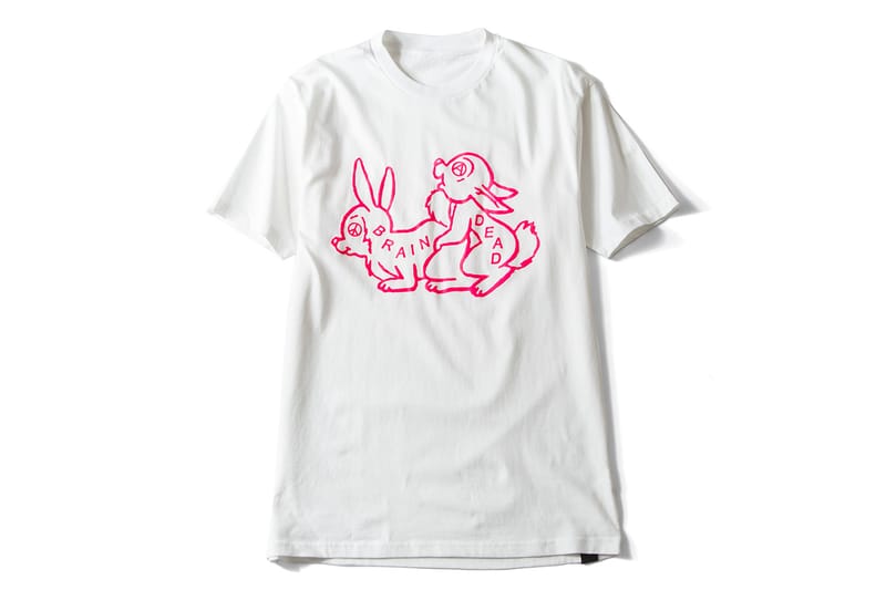 Union Los Angeles x Brain Dead "Bunny F*ck" T-Shirt and Neon Signs