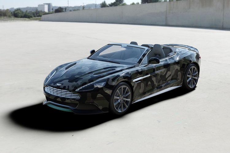 Valentino Customizes an Aston Martin Vanquish for Cash & Rocket