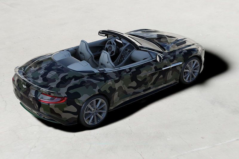 Valentino Customizes an Aston Martin Vanquish for Cash & Rocket