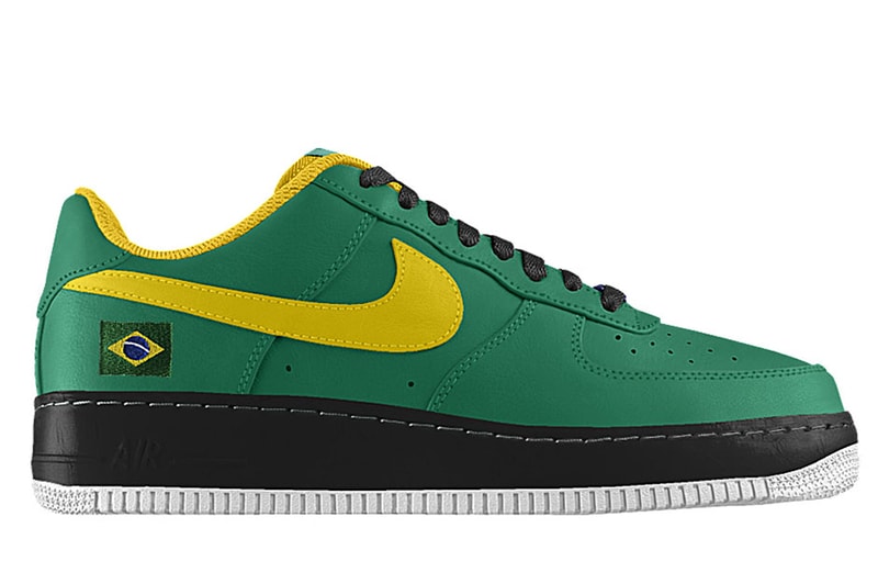 NikeiD Sneaker Editing Service Adds Flags To Nike Air Force One