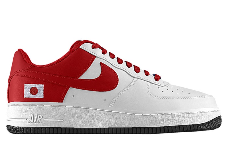 NikeiD Sneaker Editing Service Adds Flags To Nike Air Force One