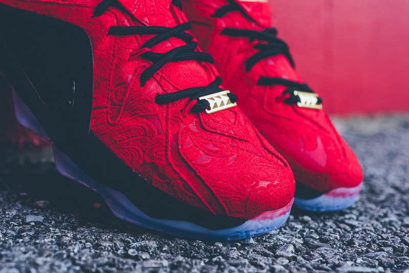 A Closer Look at the Nike LeBron 12 EXT "Red Paisley"