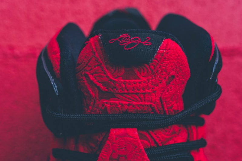 A Closer Look at the Nike LeBron 12 EXT "Red Paisley"