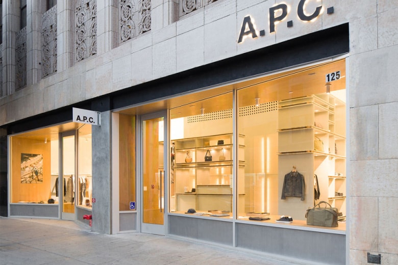 Parisian Fashion Brand A.P.C Open Store in Downtown L.A