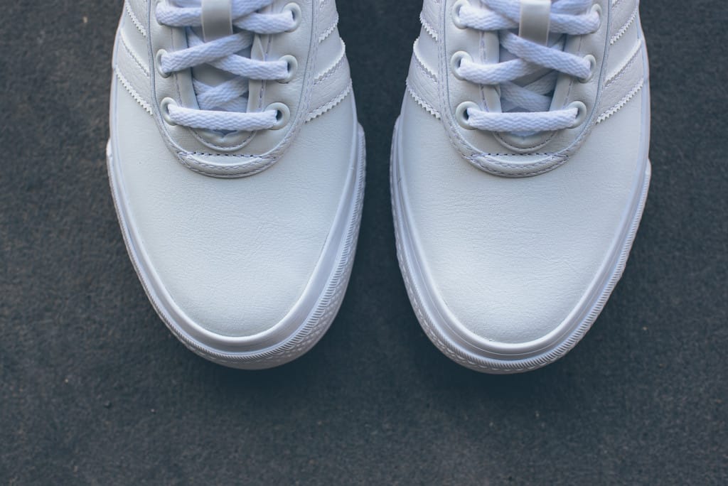 adidas adi ease leather white white