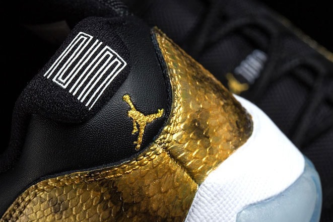Air Jordan 11 Low "Golden Snake" Custom by Tony Chen