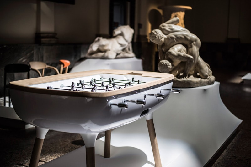 Alain Gilles Creates 'The Pure' Foosball Table for Debuchy by Toulet