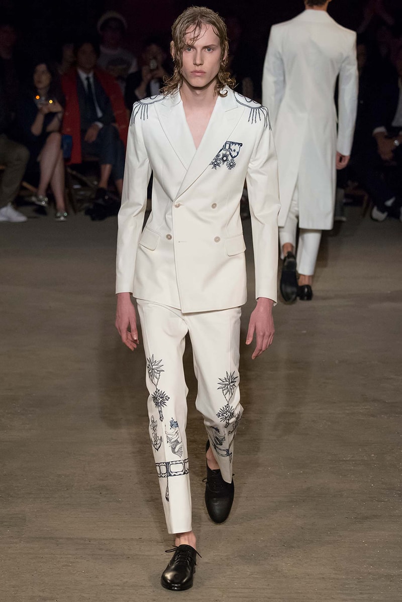 Alexander McQueen 2016 Spring/Summer Menswear Collection