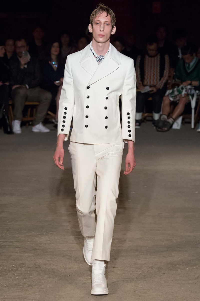 Alexander McQueen 2016 Spring/Summer Menswear Collection