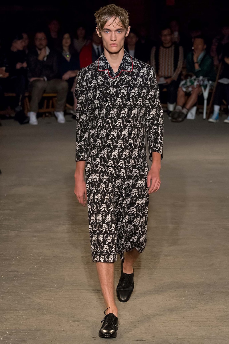 Alexander McQueen 2016 Spring/Summer Menswear Collection