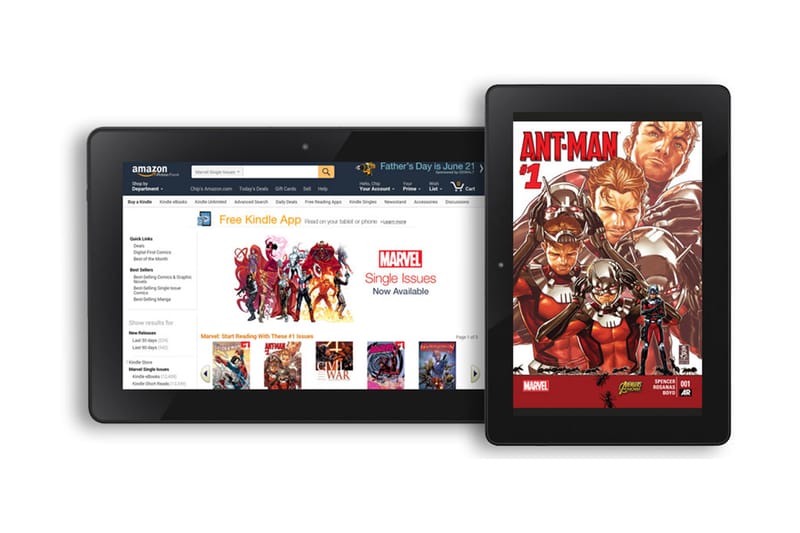 Amazon Brings Marvel Comics to the Kindle Store