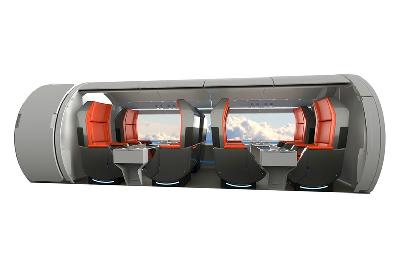 Argodesign Conceptualizes the Interior of Elon Musk's Hyperloop High-Speed Rail