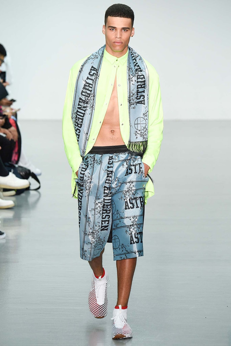 Astrid Anderson 2016 Spring/Summer Menswear Fashion Collection at London Collections: Men