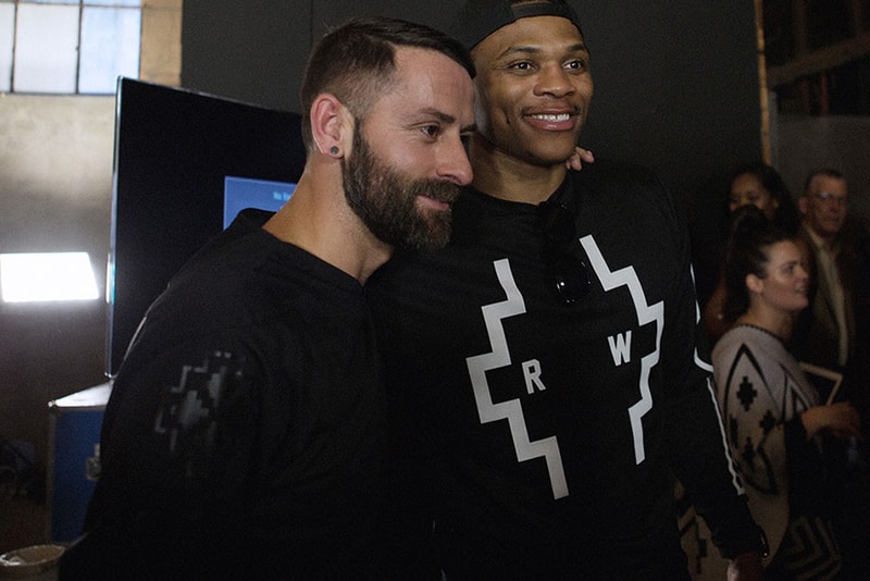 Backstage at Marcelo Burlon 2016 Spring/Summer Colection 