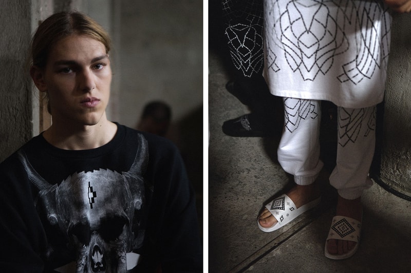 Backstage at Marcelo Burlon 2016 Spring/Summer Colection 