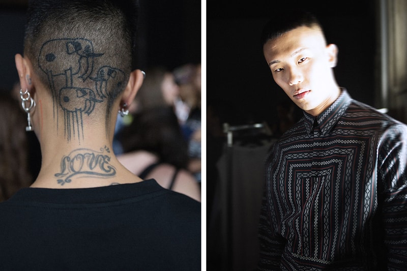 Backstage at Marcelo Burlon 2016 Spring/Summer Colection 