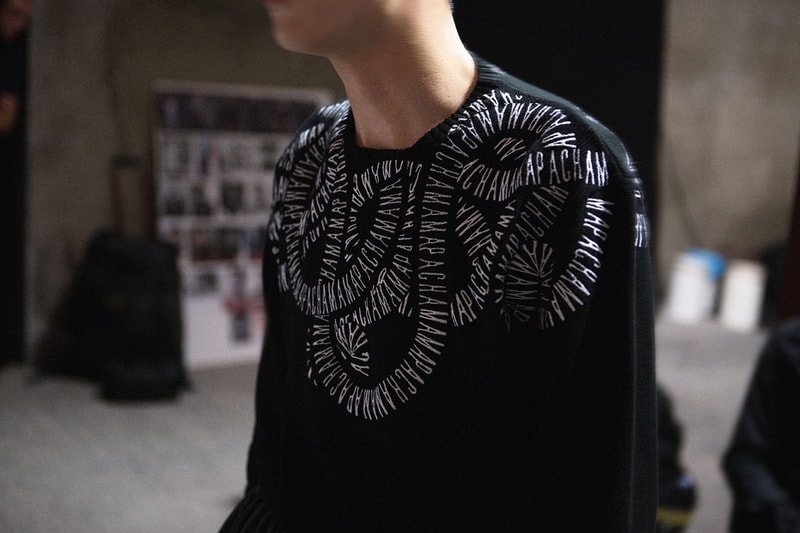 Backstage at Marcelo Burlon 2016 Spring/Summer Colection 