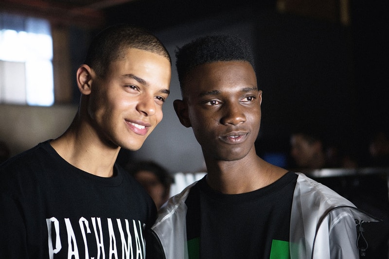 Backstage at Marcelo Burlon 2016 Spring/Summer Colection 