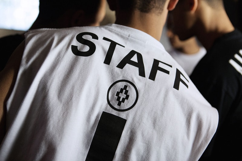 Backstage at Marcelo Burlon 2016 Spring/Summer Colection 