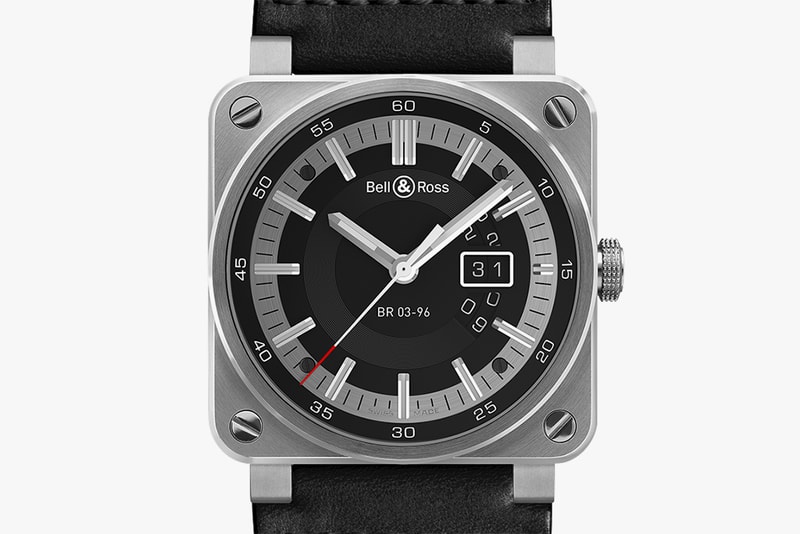 Bell & Ross 2015 BR 03-96 Grande Date Watches in Black and Brown