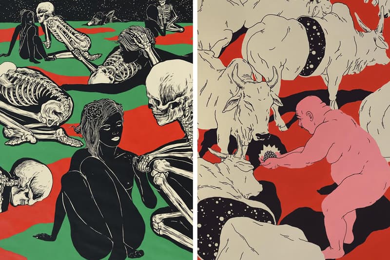 Broken Fingaz 'Journey Galactiko' Painting Art Exhibition @ Howard Griffin Gallery Los Angeles