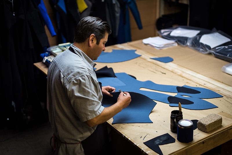 Carapace Custom Surfing Wetsuits