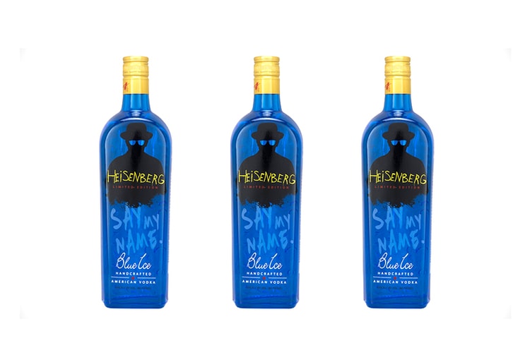 'Breaking Bad'-Inspired Heisenberg Blue Ice Vodka